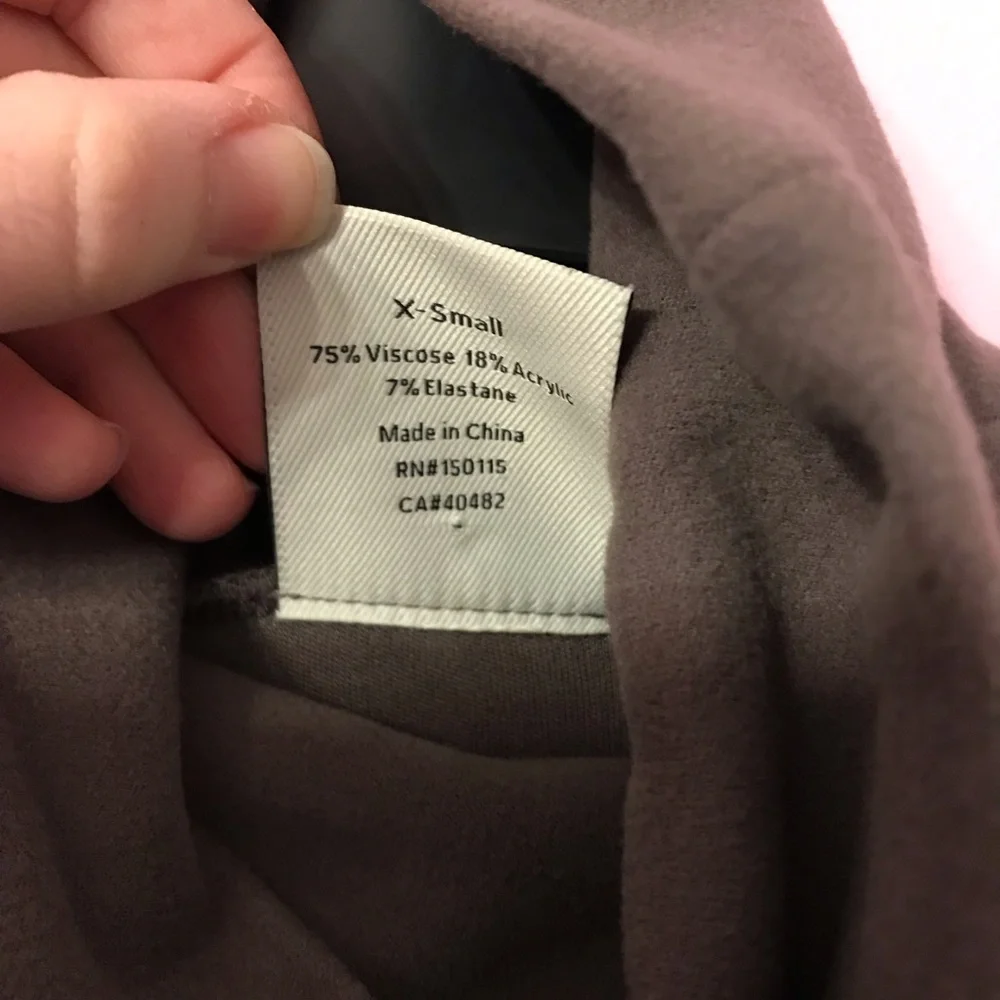 Varley Portland High-Neck Midlayer Deep Charcoal Size XS_3